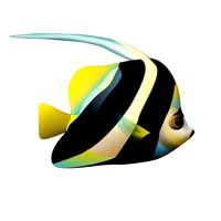 Butterfly Fish Strip