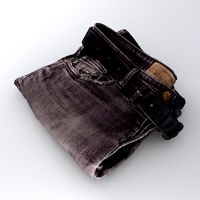 Folded Mens Jeans 114