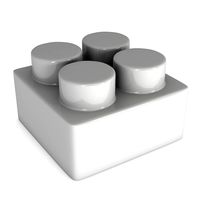Plastic Building Block Toy Brick Constructor element