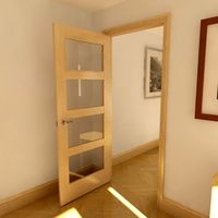 4 Panel Glazed Door