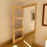 3 Panel Glazed Door