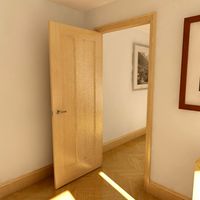 2 Panel Solid Door