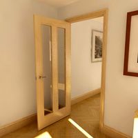 2 Panel Glazed Door