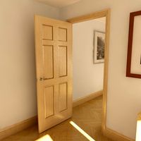 6 Panel Solid Door