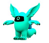 Among Us Cyan Werewolf