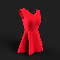 sleeveless dress