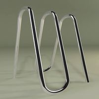Wavy Bicycle Rack