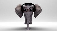 toon elephant
