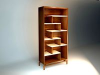 Wooden Bookshelf