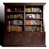 Bookshelf With Books