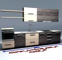 Kitchen furnitures with accesories model 07
