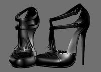 Y206 high-heeled shoes