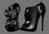 Y207 high-heeled shoes