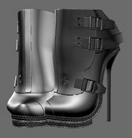 Y212 high-heeled shoes