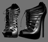 Y213 high-heeled shoes
