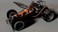 Sci Fi Car "MoonWalker"