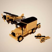 Wooden Army Toys