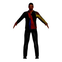 LowPoly Hispanic Man