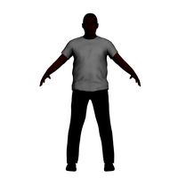 Rigged Black Male