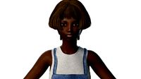 African Black Person Women