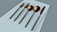 2 Similar Cutlery Sets