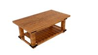 Cameron Coffee Plank Table