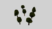 Lowpoly Tree Texture