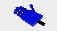 Free Square Robot Arm