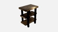 Pomona End Table, Natural