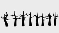 Cartoon Dead Tree