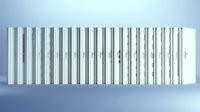 Indoor Outdoor White Door Set 3