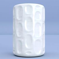 Ceramic White Vase