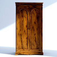 Victorian Wardrobe Old Natural(1)