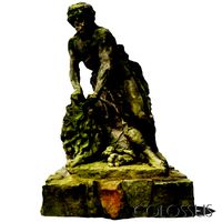 Statue of Hercules and Nemean Lion