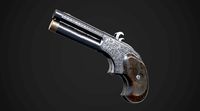 Remington Rider Magazine Engraved Pistol AAA Game Weapon