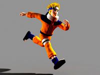 Naruto Character Running