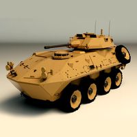 Low Poly Tank 04
