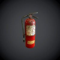 Fire extinguisher pbr