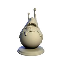 Desktop figure Mr. Slime (3d-printable)