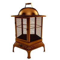 Pentagon Fire Pit Chimenea