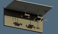 Display Wall & Ceiling Mount Revit 2015