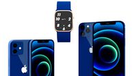 iphone 12 pro and apple watch 6 blue