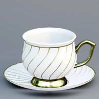 Twisted coffee cup