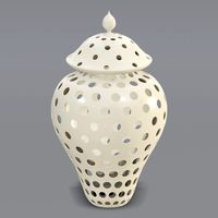 Arabic Pierced Ceramic Lantern