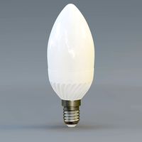 LED Twisted Candles Plain Bulb