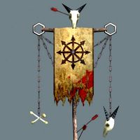 Free low poly fantasy banner