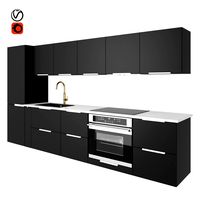 Modern Kitchen Kungsbacka Black