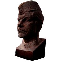 Russian soldier bust