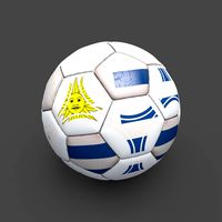 Soccerball pro triangles Uruguay