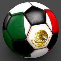 Soccerball pro clean black Mexico